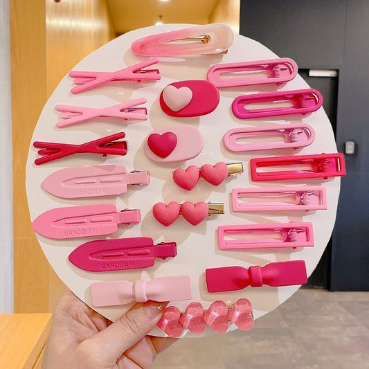Colorful Hair Clip Set