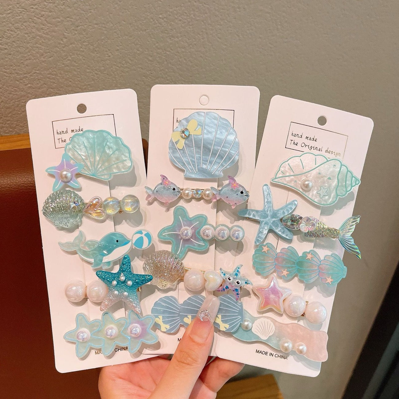 Colorful Hair Clip Set