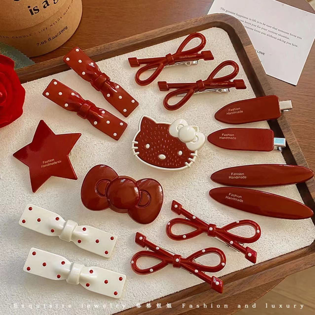 Colorful Hair Clip Set